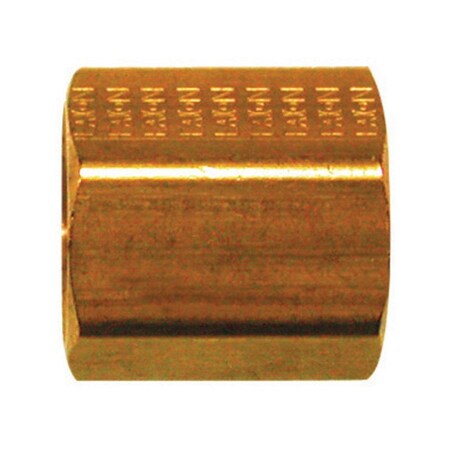 Jmf JMF Company 5/16 in. Flare X 5/16 in. D Flare Yellow Brass Inverted Union 47060